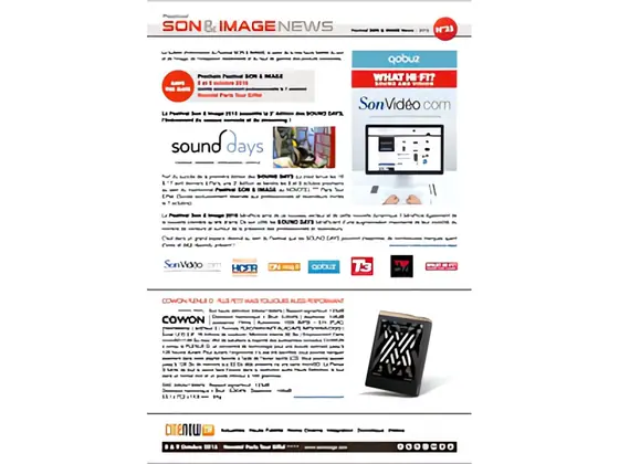 Son & Image News n°25
