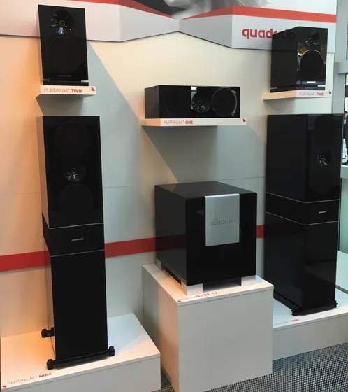 High End 2017 - Les nouvelles enceintes quadral Platinum+