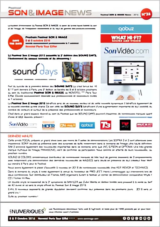 Son & Image News n°26