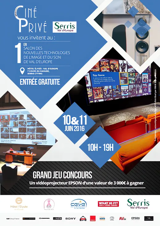 1er Salon des Nouvelles Technologies de l'Image et du Son de Val d'Europe