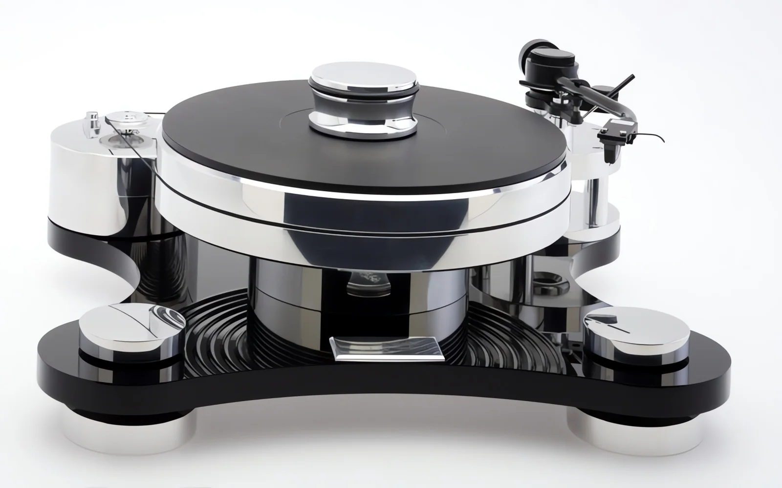 Platine Transrotor ZET 1, une des configurations présentées