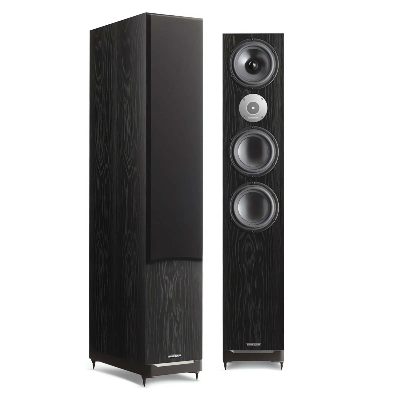 Spendor D9.2 — enceinte colonne trois voies en chêne noir