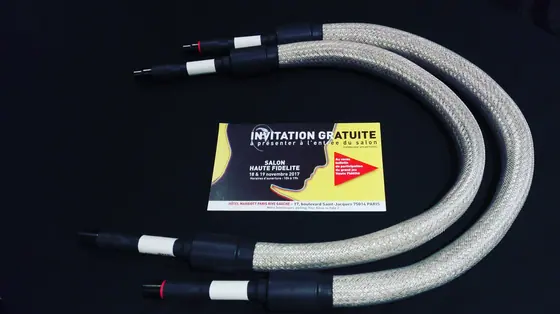 Câble haut-parleur O2A, fiches bananes