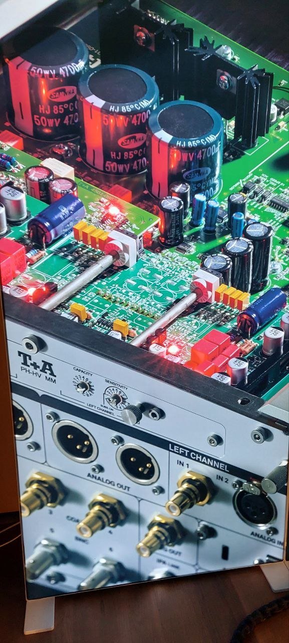 Module phono PH-HV MM de T+A — circuit imprimé haute précision
