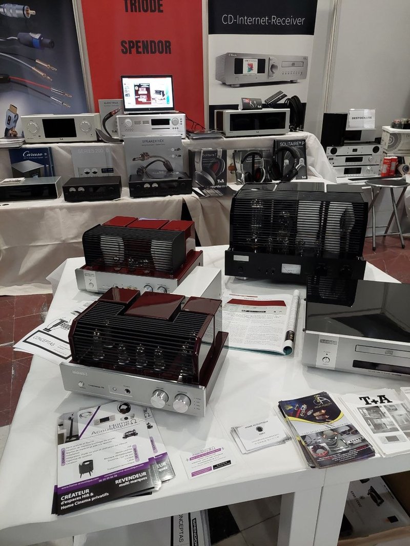 Amplificateurs Triode, électroniques T+A et Block au PAVS 2025